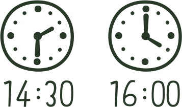 Aクラス 14:30/Bクラス 16:00